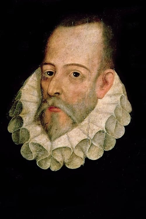 Grootschalige poster van Miguel de Cervantes