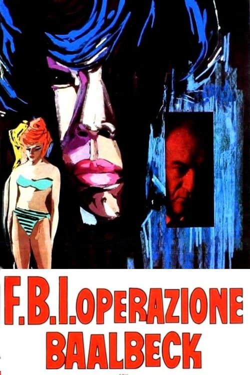 Poster F.B.I. operazione Baalbeck 1964