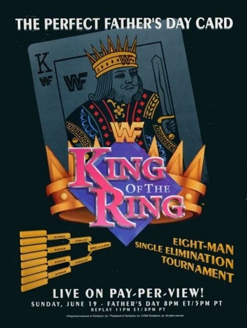 WWE King of the Ring 1994 movie poster player