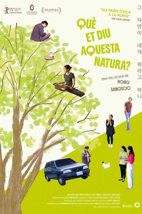 Cartell de Què et diu aquesta natura?