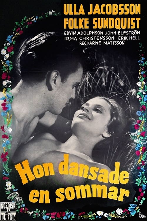 Hon dansade en sommar (1951) poster