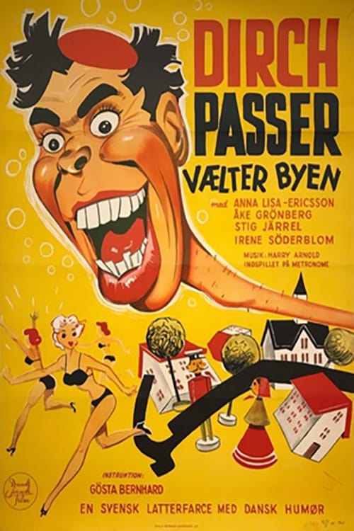 Dirch Passer vælter byen 1954