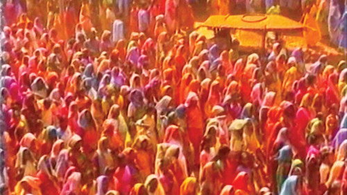 Lal Hara Lehrake Backdrop Blur