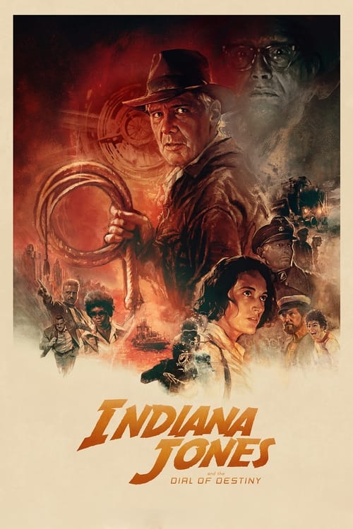 Indiana Jones & The Dial of Destiny in IMAX Movie Poster