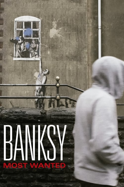 Grootschalige poster van Banksy Most Wanted
