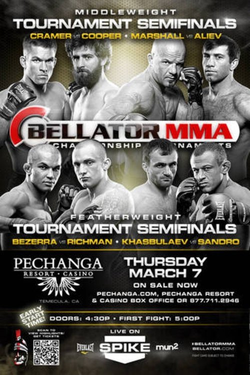 Bellator 92 (2013) poster