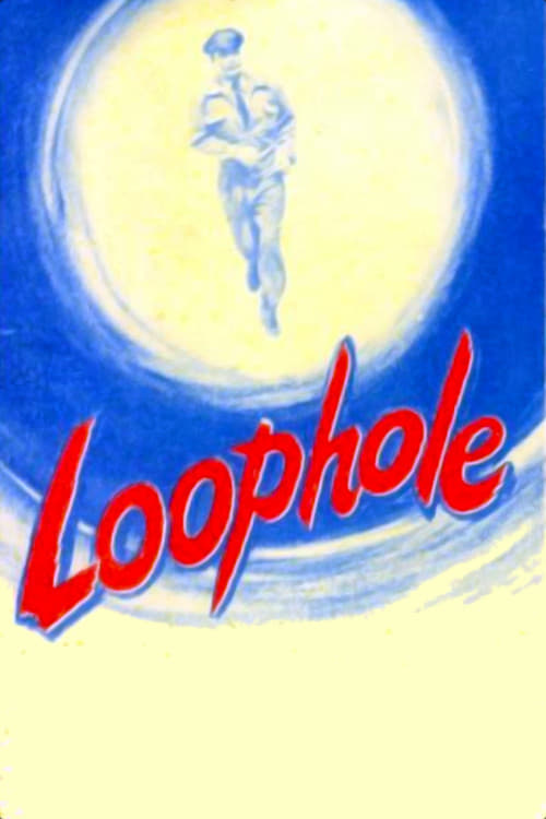 Loophole (1954) poster