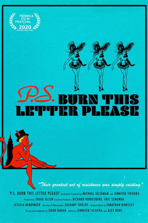 P.S. Burn This Letter Please poster