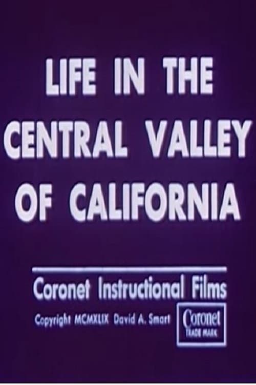 Poster Life in the Central Valley of California 1949