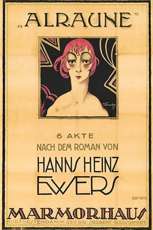 Poster Alraune 1918