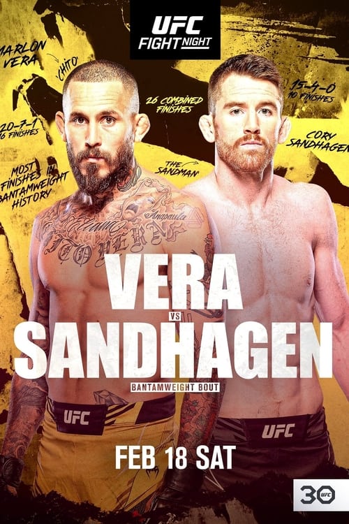 UFC Fight Night 219: Vera vs. Sandhagen Online Watch TV Series