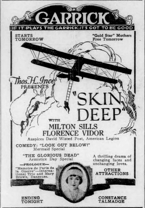Skin Deep movie poster player