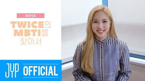TWICE TV “Finding TWICE’s MBTI” EP. MINA still