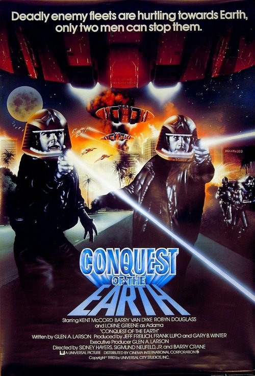Conquest of the Earth movie poster player