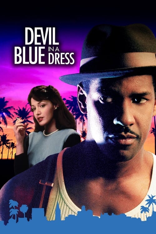 Grootschalige poster van Devil in a Blue Dress