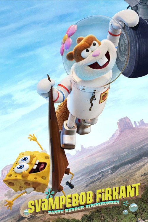 SvampeBob Firkant: Sandy redder Bikinibunden Poster
