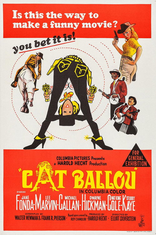 Cat Ballou poster