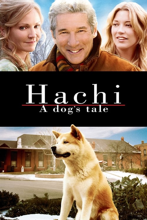 Largescale poster for Hachi: A Dog's Tale