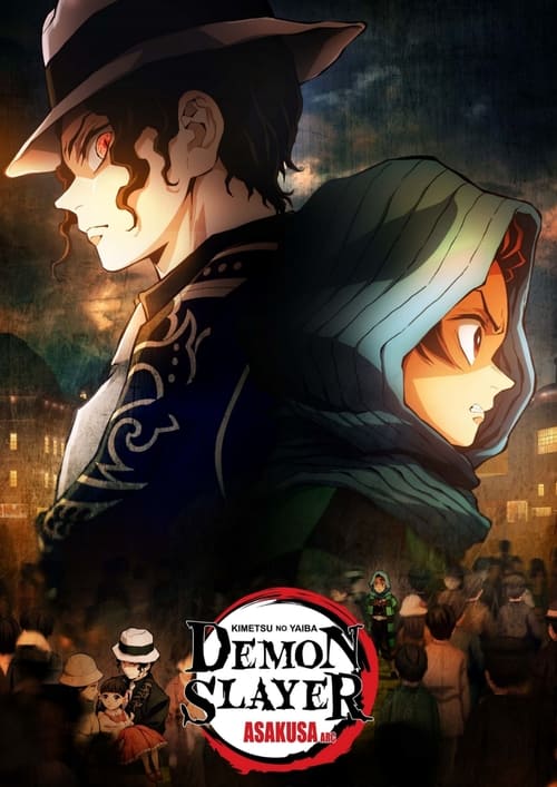 Poster do filme Demon Slayer: Kimetsu no Yaiba - Asakusa Arc