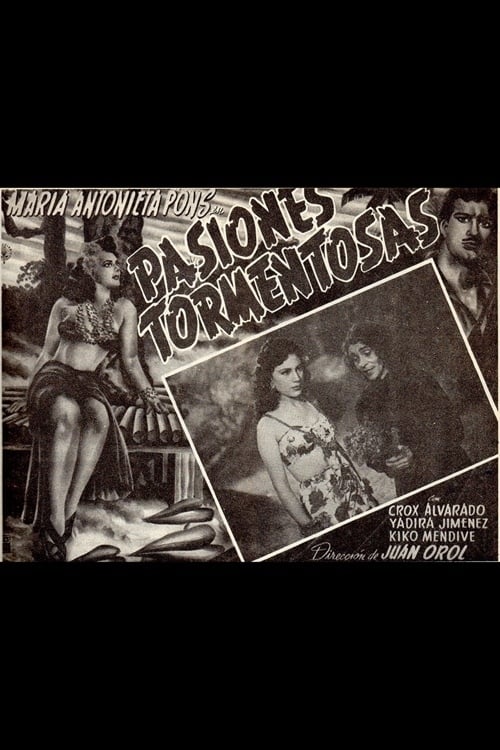 Poster Pasiones tormentosas 1946