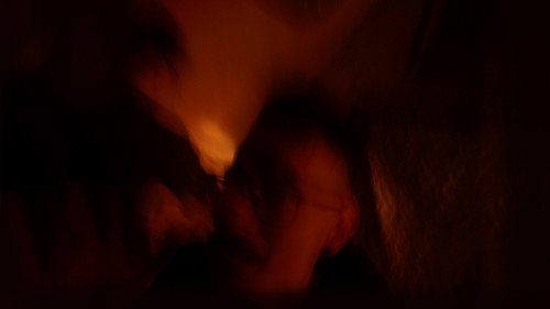 Where apples fall at night Backdrop Blur