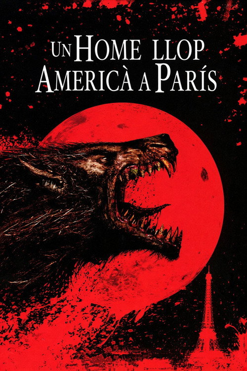 Cartell: Un home llop americà a París
