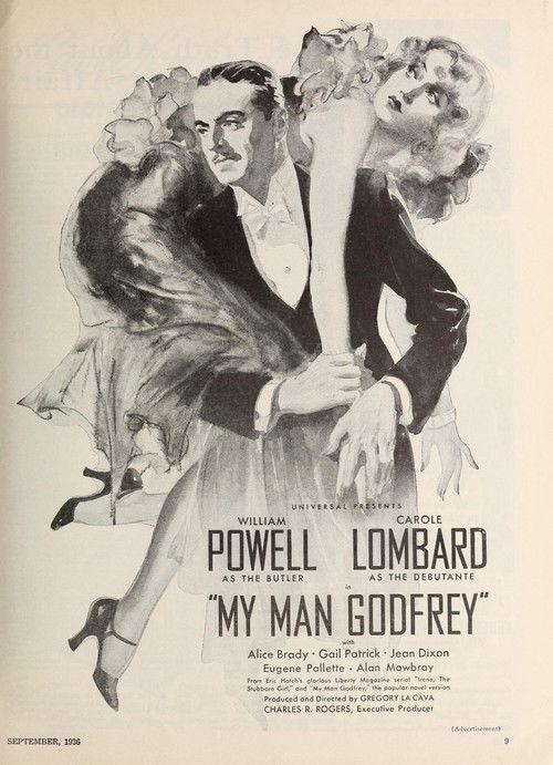 My Man Godfrey poster