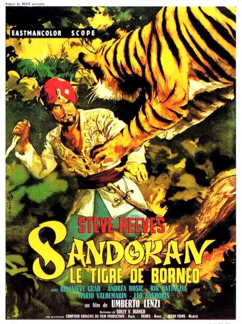 Poster image du film Sandokan, le tigre de Bornéo Sandokan, le tigre de Bornéo