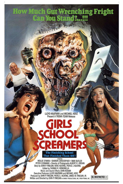 Girls School Screamers poster