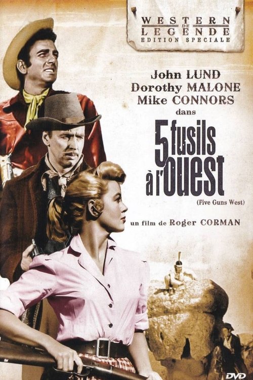 5 Fusils À l'Ouest movie poster player