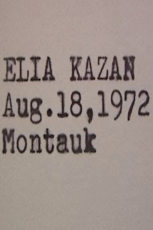 Elia Kazan poster