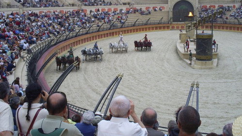 Dans Les Coulisses Du Puy Du Fou Backdrop Blur