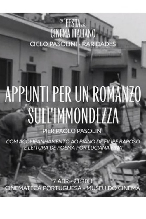 Appunti per un romanzo sull'immondezza Poster Blur