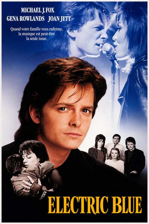 Electric Blue poster