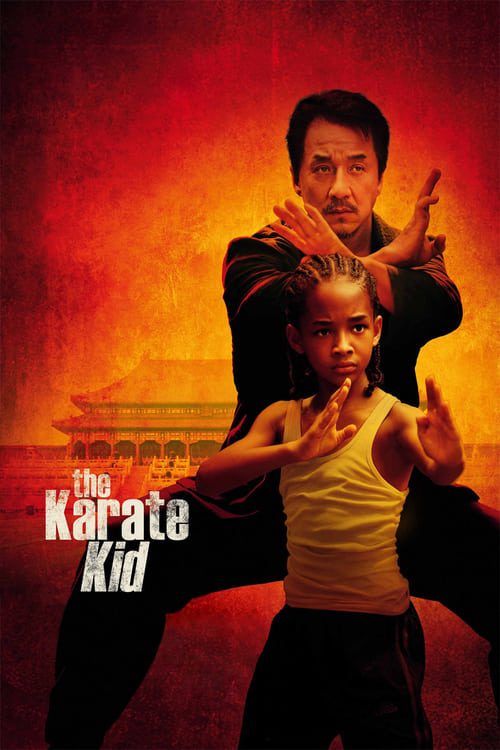 Poster for the movie, 'The Karate Kid'