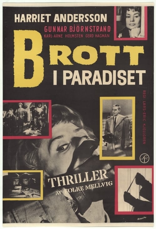 Brott i paradiset poster