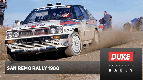 Rallye Sanremo 1988 Backdrop Blur