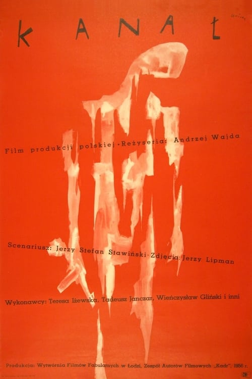 Kanał (1957) poster