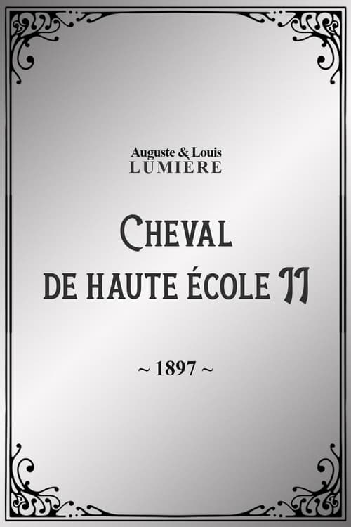Poster Cheval de haute école, II 1897