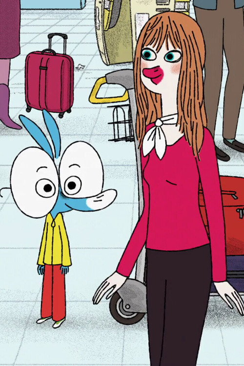 Póster oficial de Ariol prend l'avion (2019) - Animation