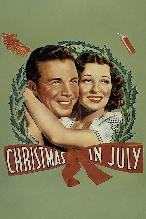 Christmas in July poster