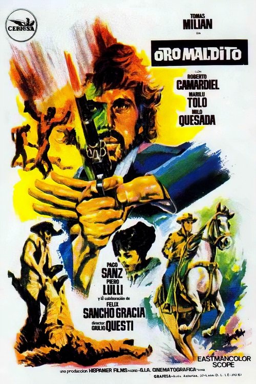 Oro maldito movie poster player