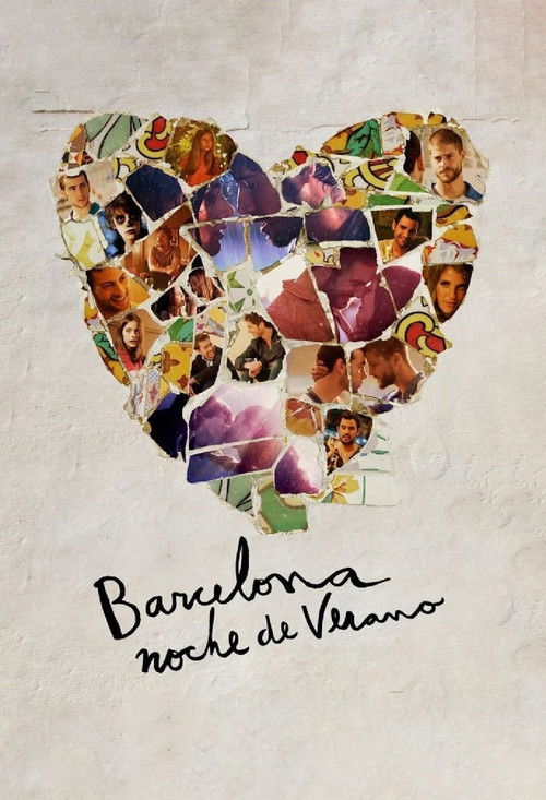 Barcelona Summer Night poster