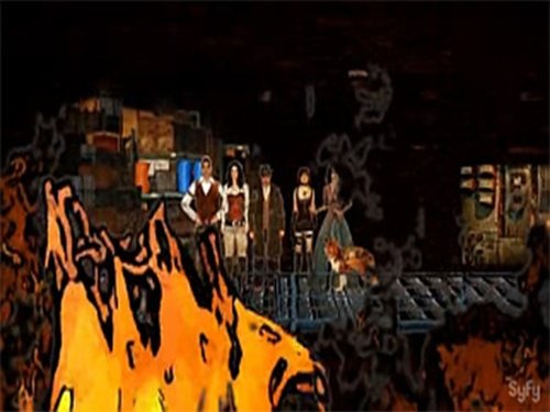 Escena del episodio 21 de la temporada 0 de la serie Almacén 13