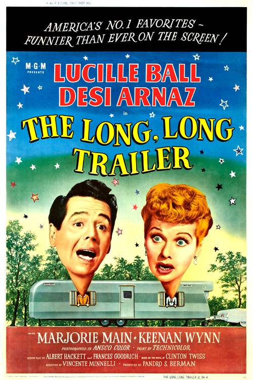 The Long, Long Trailer poster