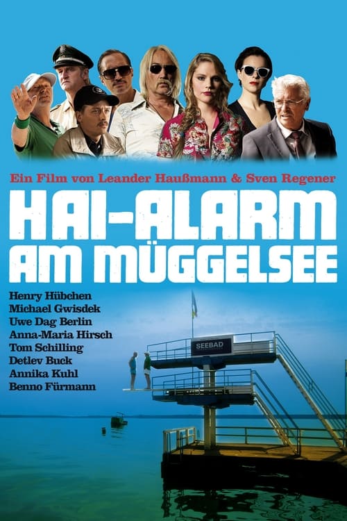 Poster Hai-Alarm am Müggelsee 2013