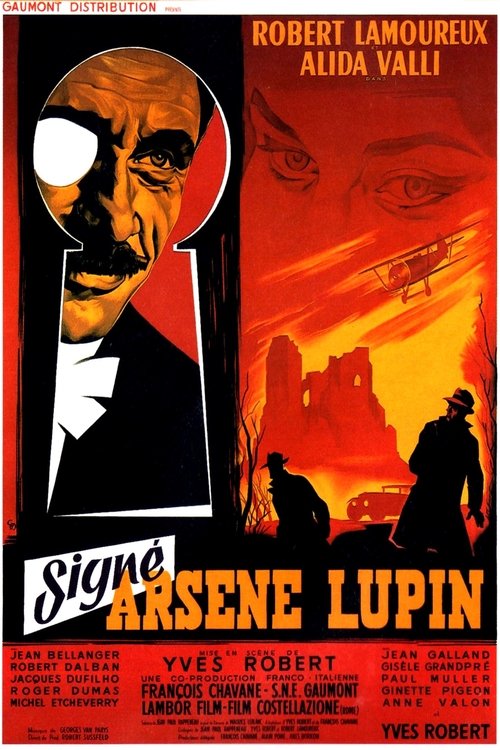 Signed, Arsène Lupin Movie Poster Image