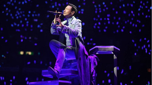 Jacky Cheung A Classic Tour Finale Hong Kong Backdrop Blur