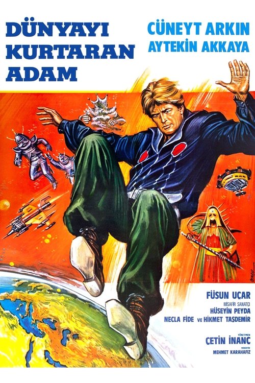 Dünyayı Kurtaran Adam movie poster player