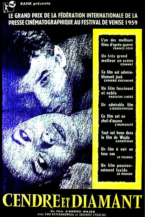 Affiche du film Cendres et Diamant